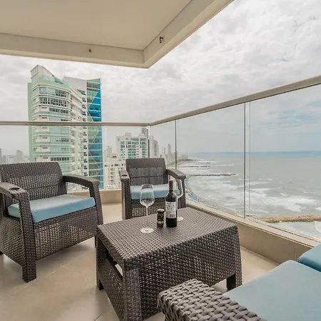 2br Beachfront Murano Elite * Cartagena