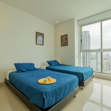 2br Beachfront Murano Elite Apartment Cartagena